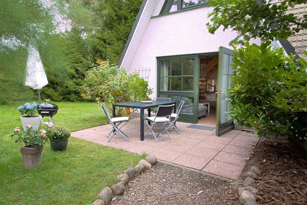 Eigene Terrasse zum Grillen und Verweilen 